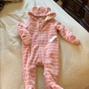 Toddler Fleece Onesie Jumpsuit